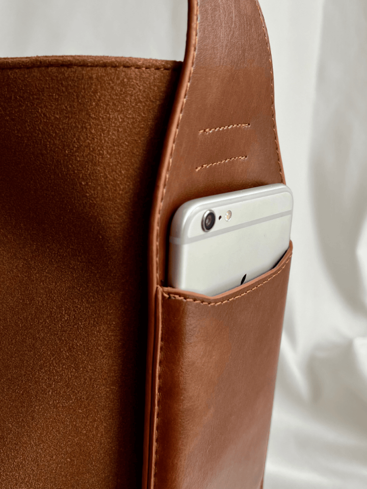 Rubby Taba Süet Omuz ve Çapraz Çanta (Outlet)