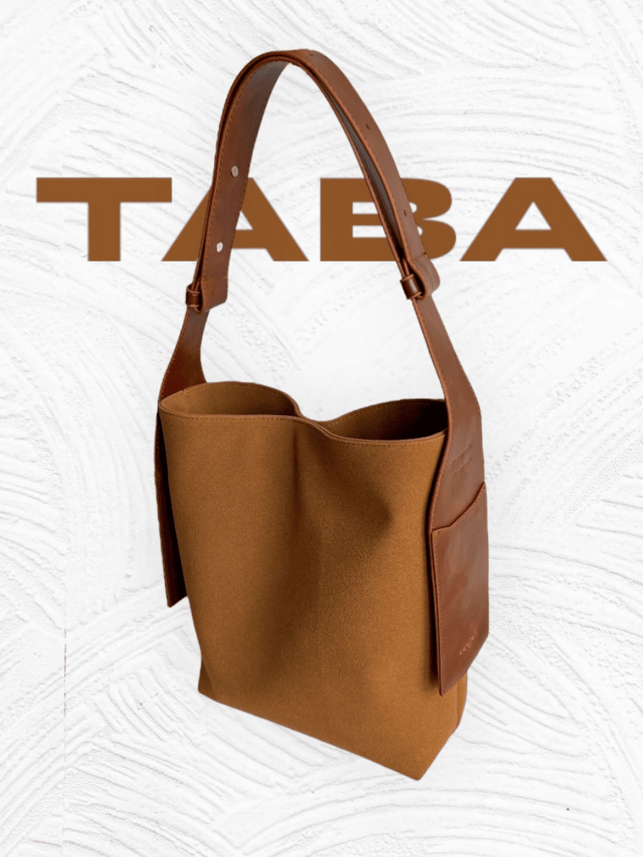 Rubby Taba Süet Omuz ve Çapraz Çanta (Outlet)