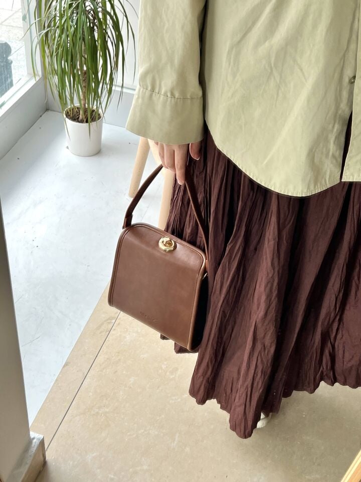 KATE Taba İki Askılı Kilit Detaylı Kadın Çanta