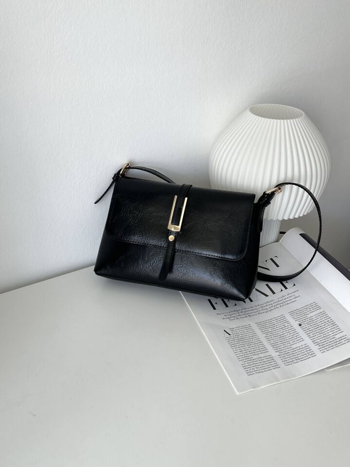 Senna Mini Siyah Kol Çantası