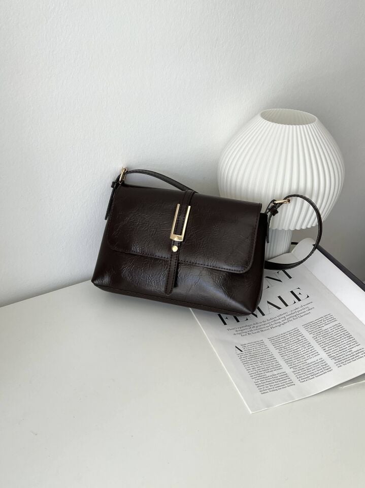 Senna Mini Kahve Kol Çantası