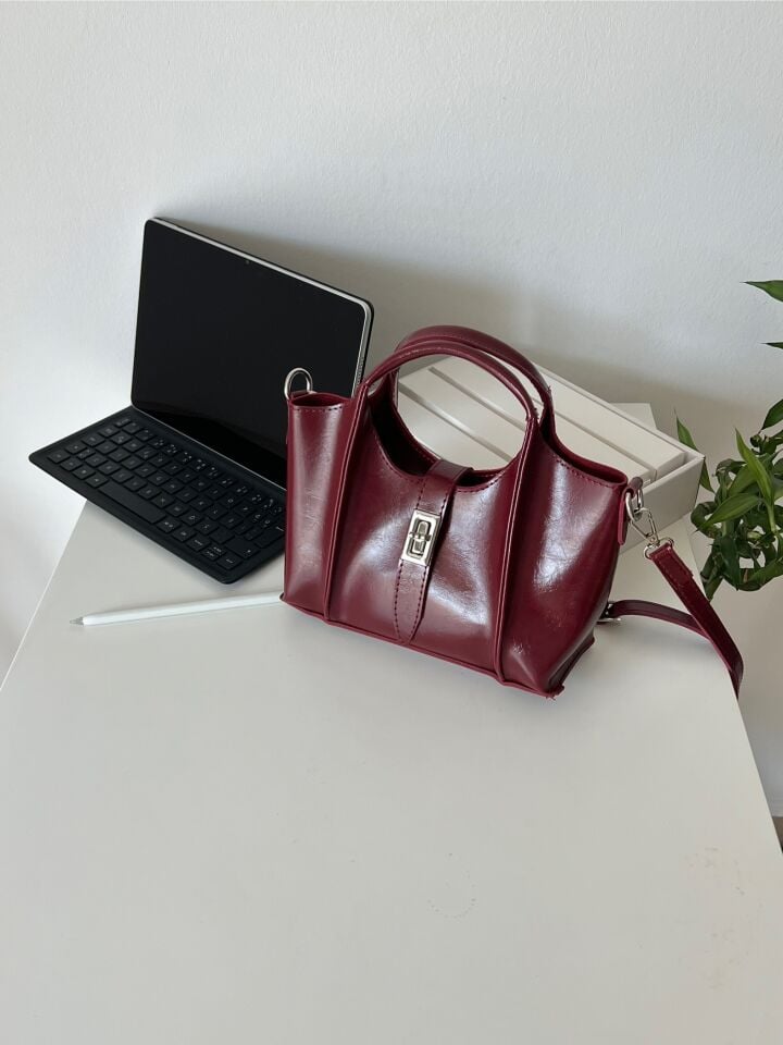 Emma Bordo Çapraz Askılı Çanta